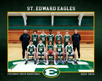 2022-2023 Basketball Freshman Green Photo Day