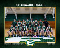 St. Edward Basketball Freshman Green