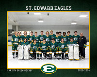 St. Edward Hockey Varsity Green
