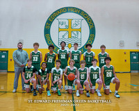 2021 St. Edward Basketball Freshman Green